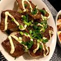 ボボモン's cooksnap of when they made ♡子供が喜ぶお肉でお寿司♡アレンジ.