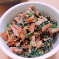 やゆみ's cooksnap of when they made ほうれん草・コーン・ベーコン炒め.