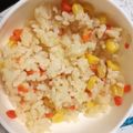Kanarusei☆'s cooksnap of when they made 離乳食完了期　炊飯器でホタテのピラフ.