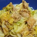 BOSS・SUB's cooksnap of when they made 簡単！豚バラキャベツ炒め.