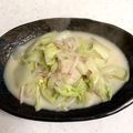 へい♡ゆー♡'s cooksnap of when they made 白菜の牛乳スープ煮.