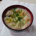 イチゴ、イチゴ。's cooksnap of when they made だし香る♪乾物屋基本の味噌汁～離乳食にも.