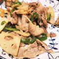 kayskei's cooksnap of when they made 豚肉とれんこんの味噌炒め.