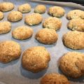 ecocafe22's cooksnap of when they made 生おからでヘルシー☆スコーン？パン？.