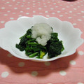 shouko's cooksnap of when they made ✿ほうれん草のなめたけ和え～みぞれのせ✿.