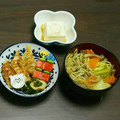 S☆Rまま's cooksnap of when they made 簡単！デコ弁　蒲鉾でくまさん雪だるま弁当.