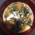にむばすしゅたーぜん's cooksnap of when they made あるもので★かき玉味噌汁♪.