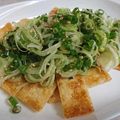 boris1973's cooksnap of when they made うす揚げニンニク醤油かけ.