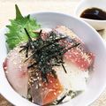 蒼の雫sp's cooksnap of when they made 海鮮丼.