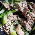 まきこんとっしゅ's cooksnap of when they made 超簡単♪豚とセロリの炒めもの〜無添加.