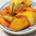 こむぎぱくぱく's cooksnap of when they made 牛蒡人参じゃが芋の甘辛煮.