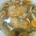naki1227's cooksnap of when they made 秋鮭と白葱の梅和風スープ.