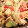 もか75's cooksnap of when they made ＊アボカドとささみのオーロラソース和え＊.
