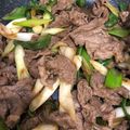 かなた！'s cooksnap of when they made 牛肉と白ネギのオイスターソース炒め.