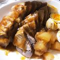 yuhd's cooksnap of when they made 簡単、豚モモブロックの大根煮。.