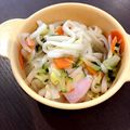 クックLI3923☆'s cooksnap of when they made ★離乳食完了期★ママも一緒に焼きうどん.