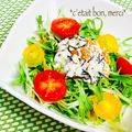 賀古遥's cooksnap of when they made ミネラルたっぷり♪空心菜新芽と豆腐サラダ.