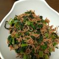 せつせつせつ's cooksnap of when they made 大根の葉レシピ人気1位大根葉桜えび炒め。.