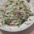 3姉妹ちゃんママ's cooksnap of when they made 簡単★きゅうりともやしの中華風サラダ.