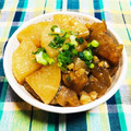 ＊♡ちぃ♡＊'s cooksnap of when they made 簡単☆旦那が唸る！！とろける牛スジ大根.