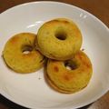 クックECR69A☆'s cooksnap of when they made スイートポテトのもちもち焼きドーナツ✿.