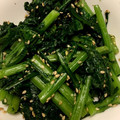 とみこシェフ's cooksnap of when they made とれたて春菊の胡麻和え.