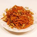 まんまるまうちゃん's cooksnap of when they made 人参と竹輪のきんぴら.