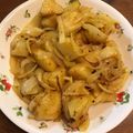 ngtomao's cooksnap of when they made じゃがいものカレーチーズ炒め.