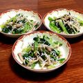 キョーマキ's cooksnap of when they made 小松菜としめじのおひたし.