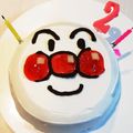 モコ816's cooksnap of when they made アンパンマンケーキ.