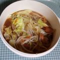 attunIIO's cooksnap of when they made 野菜炒めラーメン.