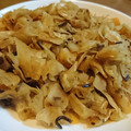 クックECR69A☆'s cooksnap of when they made ピーラー大根の簡単炒め.
