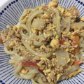 santomo☆'s cooksnap of when they made 激うま！！医大生のツナ納豆焼きうどん.
