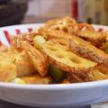 よねずぃ〜's cooksnap of when they made 親鳥と蓮根のにんにく醤油炒め.
