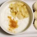 キャシーキャサリン's cooksnap of when they made きな粉バナナヨーグルト♪離乳食・初期～.