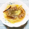 ﾁｲﾁｬﾝﾏﾏ's cooksnap of when they made 白菜とはるさめ☆食べるスープ.