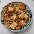KENERISA's cooksnap of when they made 豚肉と厚揚げのさっぱりもやし炒め.