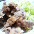 まめはん's cooksnap of when they made 豚の林檎味噌ソース炒め.