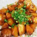 かちゃんぷぅ's cooksnap of when they made レンジでじゃが芋の煮っころがしバター醤油.