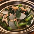 machinachi's cooksnap of when they made 大根と春菊のシーチキンスープ.