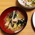 みんでぃあ's cooksnap of when they made 簡単☆もやしとウインナーの中華卵スープ.