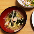 みんでぃあ's cooksnap of when they made 簡単☆もやしとウインナーの中華卵スープ.