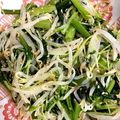 kabu3co's cooksnap of when they made 小松菜ともやしの給食風ナムル.