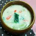 まぶたん's cooksnap of when they made 青梗菜のクリーム煮☆簡単.