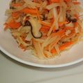 なないろの雪's cooksnap of when they made 大根、ニンジンの簡単炒め.