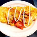 oooooo312's cooksnap of when they made とろ～り♪トマトとチーズの納豆オムレツ.
