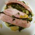 クックまさやま's cooksnap of when they made 大根の葉とソーセージのドイツ風煮込み.