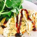 ☆糖質減らしてます☆'s cooksnap of when they made 大葉のお好み焼き風オムレツ.