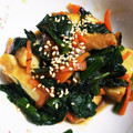 まーにゃ。's cooksnap of when they made 誰でも作れる厚揚げの炒め物.