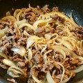 yukko2810's cooksnap of when they made すき焼きのたれで、簡単牛丼.